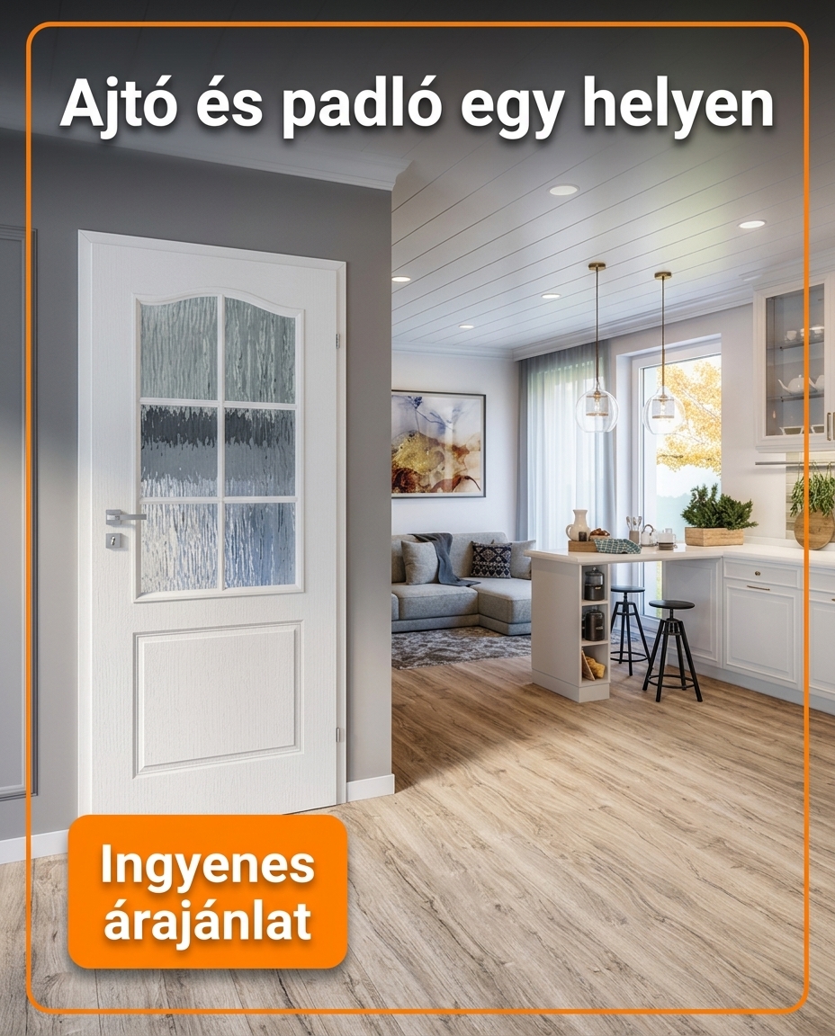 Ajtó és padló egy helyen