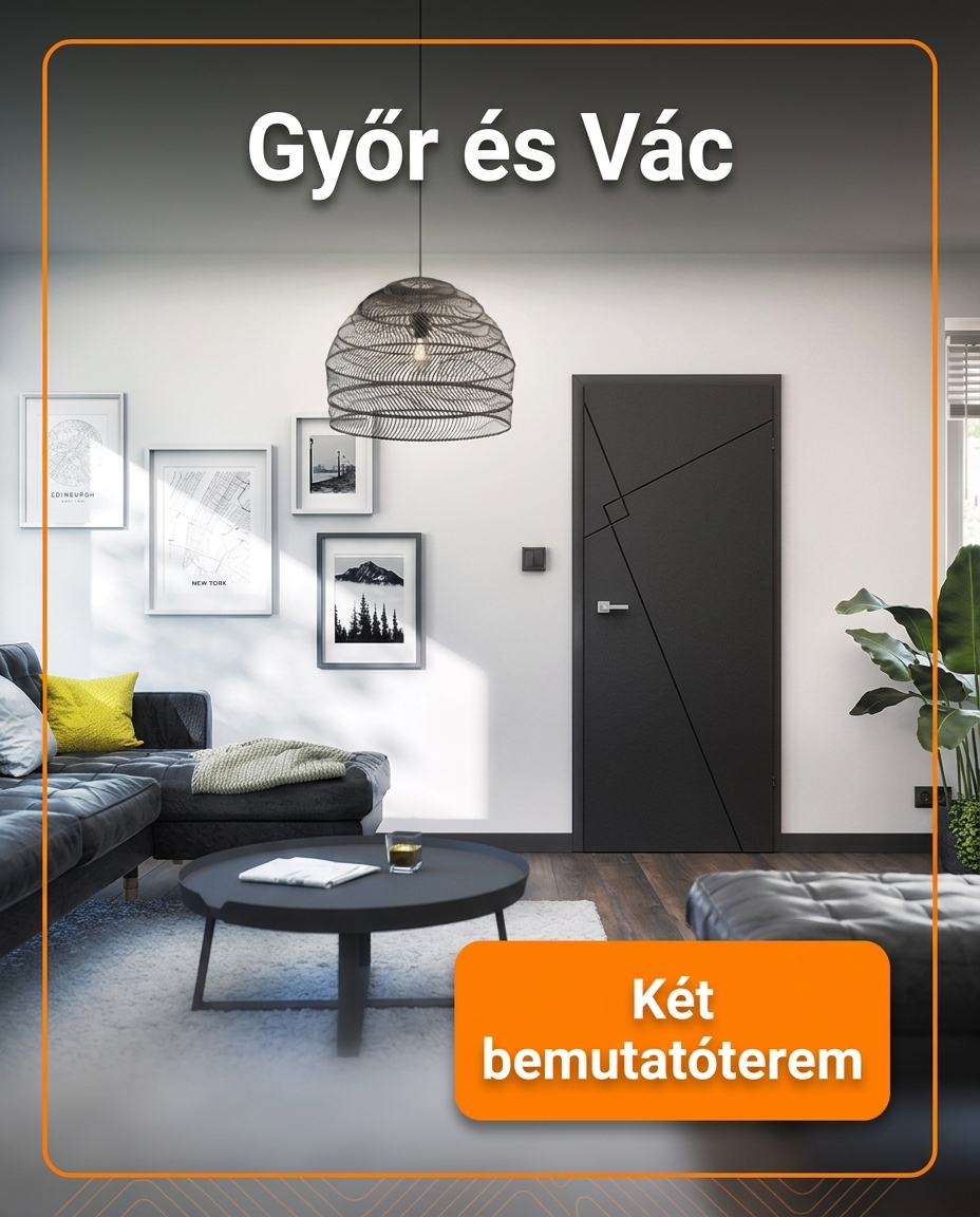 Két bemutatóterem, Győr és Vác